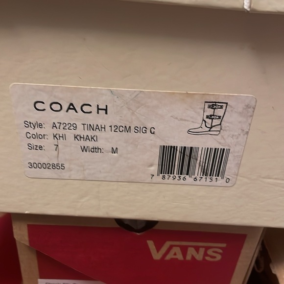 Coach Tinah boots - Picture 7 of 7